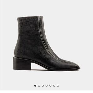 Maguire Classic Black Leather Ankle Boots - Women
